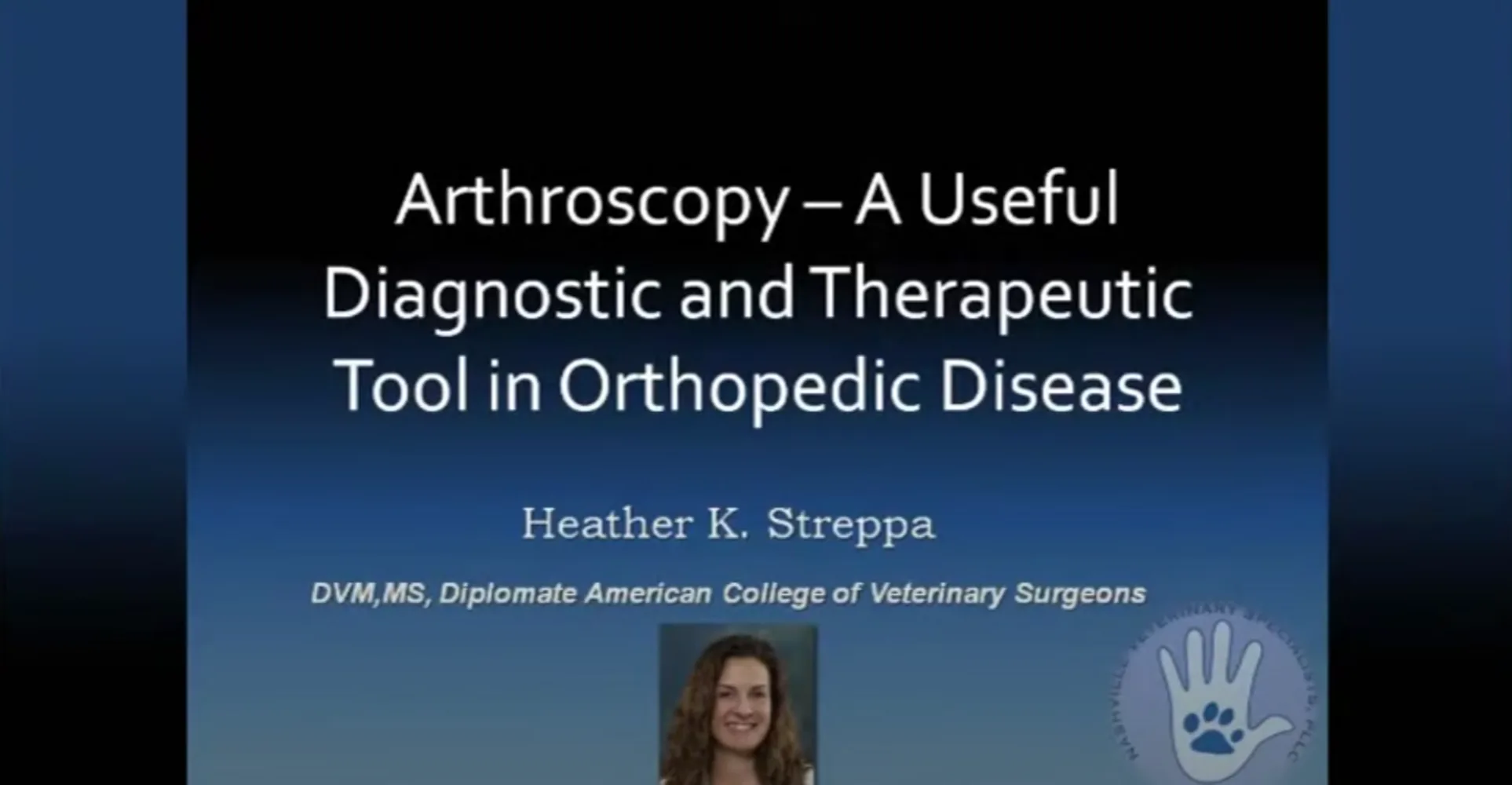 Arthroscopy-A Useful Diagnostic and Therapeutic Tool in Orthopedic Disease Video at NVS